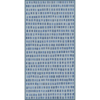 Fioranese Marmorea Intensa Vetro Azul 74х148 LR (M5716DL)