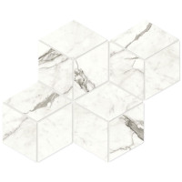 Atlas Concorde Marvel Statuario Supremo Mosaico Esagono Lapp 30,5x35,2 (A42X)