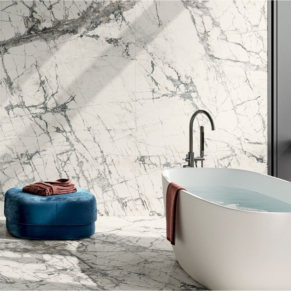 FMG MaxFine H270, Calacatta Grey 120x120 lucidato 6 mm (L120485MF6)