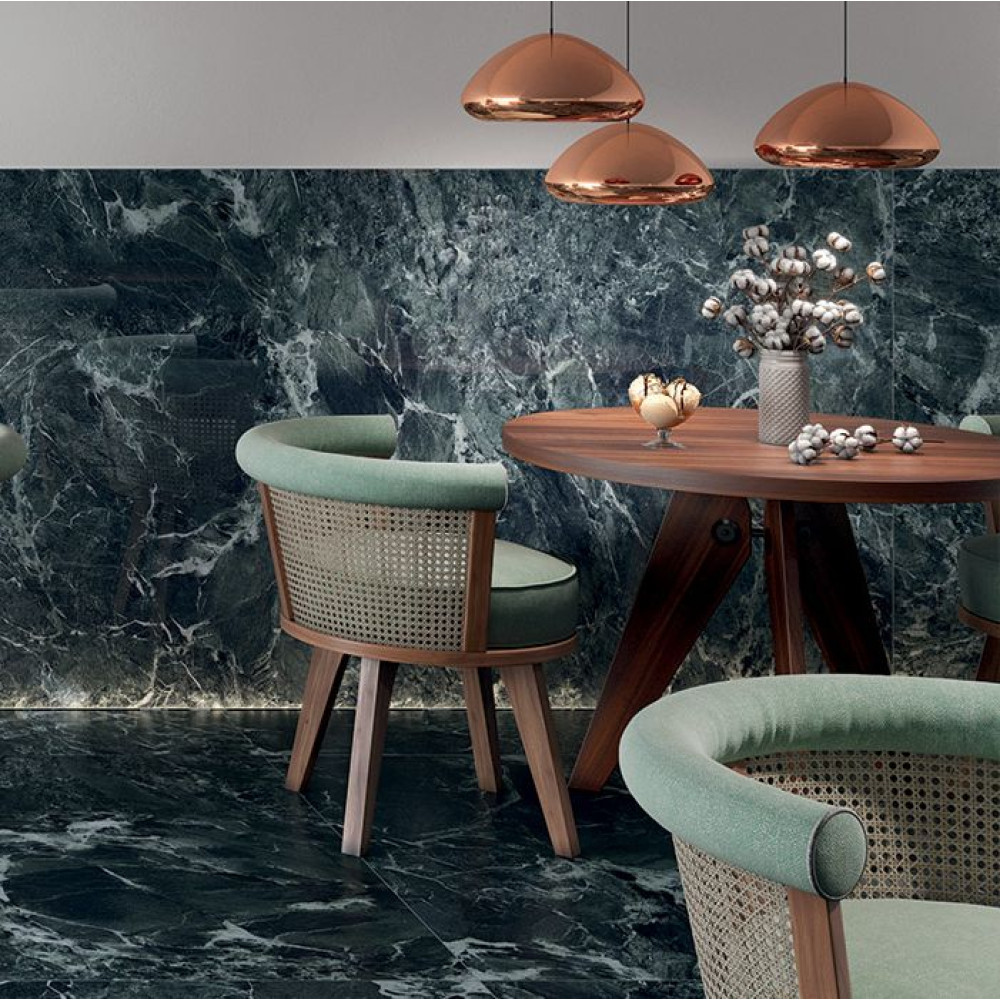 FMG MaxFine H270, Aosta Green Marble 120x120 prelucidato/naturale 6 mm (P120486MF6)