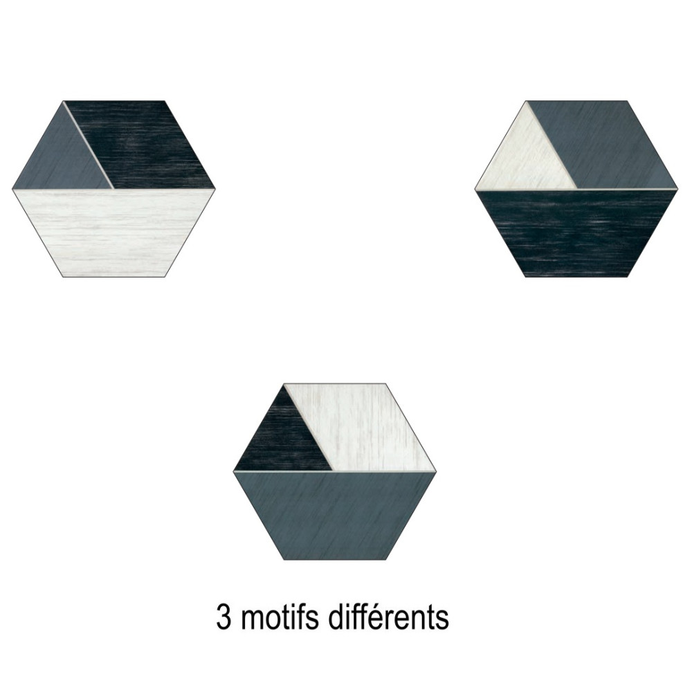 Ornamenta Medley Multiplex Black Hexagon D25 (ME25MB)
