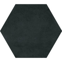 Ornamenta Medley Solid Black Hexagon D25 (ME25B)