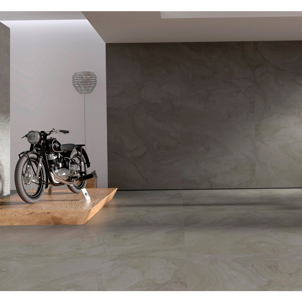 MEGAGRES ATLANTIS MAT WHITE RECT (1 сорт)