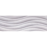 Ceramika Konskie Milano Soft Grey Onda Rett. 25*75