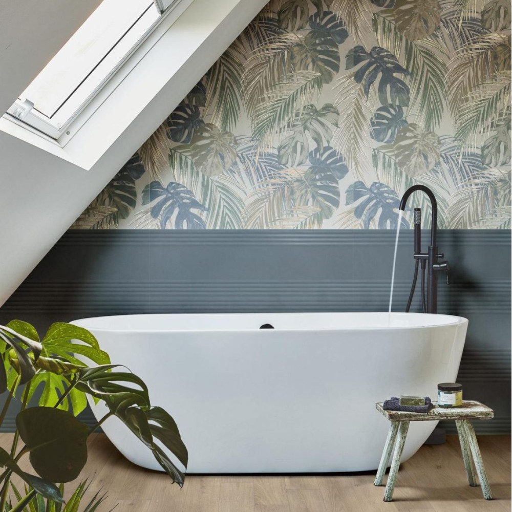 Marazzi Momenti Decoro Ferns Bianco 80х120 (0.96Mq) 6mm (MAL5)