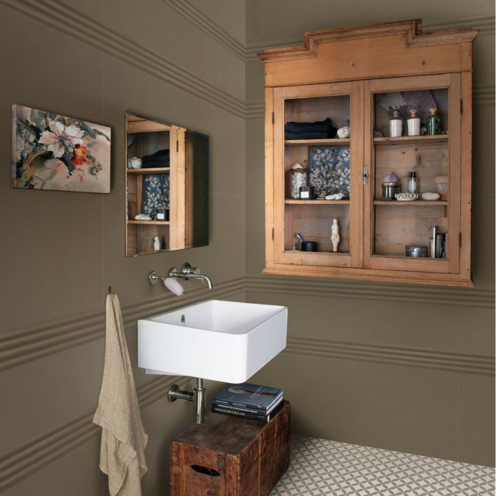 Marazzi Momenti Tabacco Struttura Duo 3D 40х120 Rett. 8mm (MAC7)