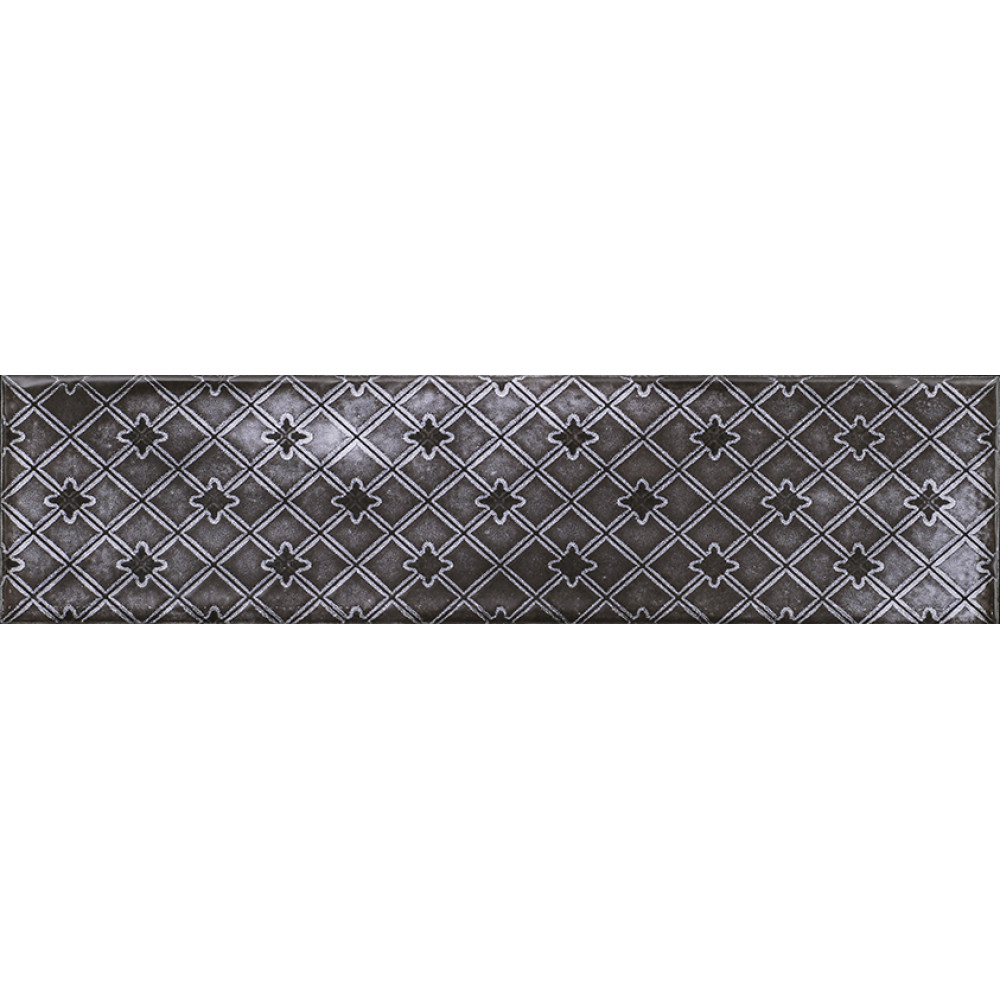 MONOPOLE DECOR ATLAS GRAFITO 7.5х30 декор (плитка настінна)