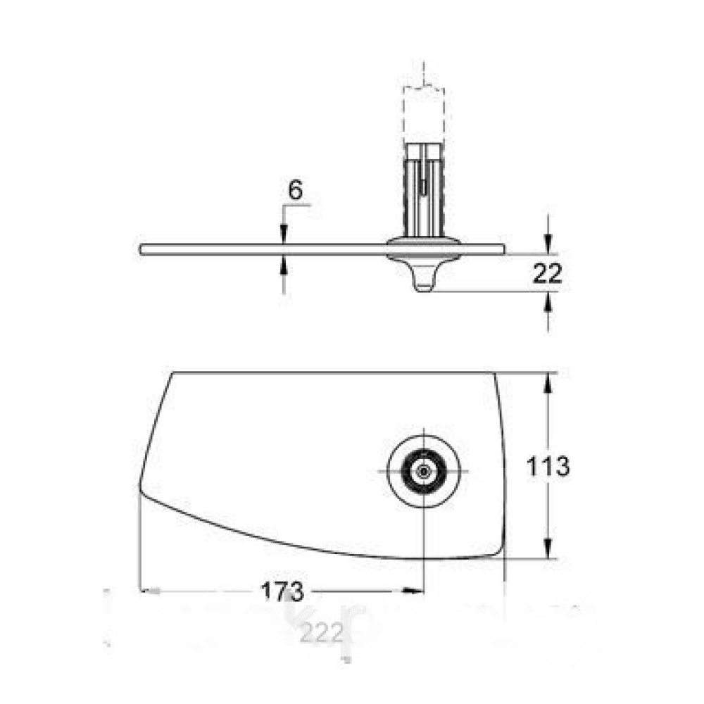 Мыльница GROHE MOVARIO 28549000