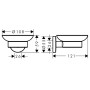 Мыльница HANSGROHE LOGIS 41715000