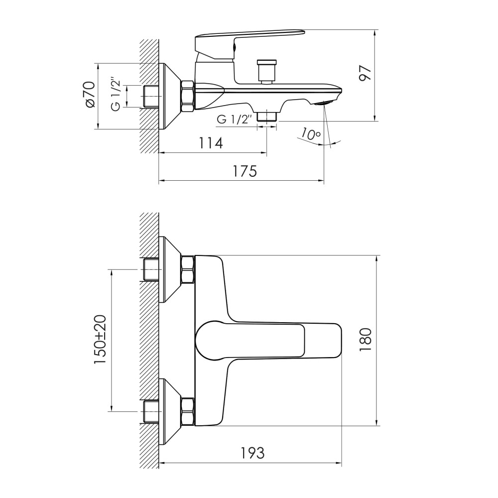 Набор смесителей IMPRESE KIT kit30093