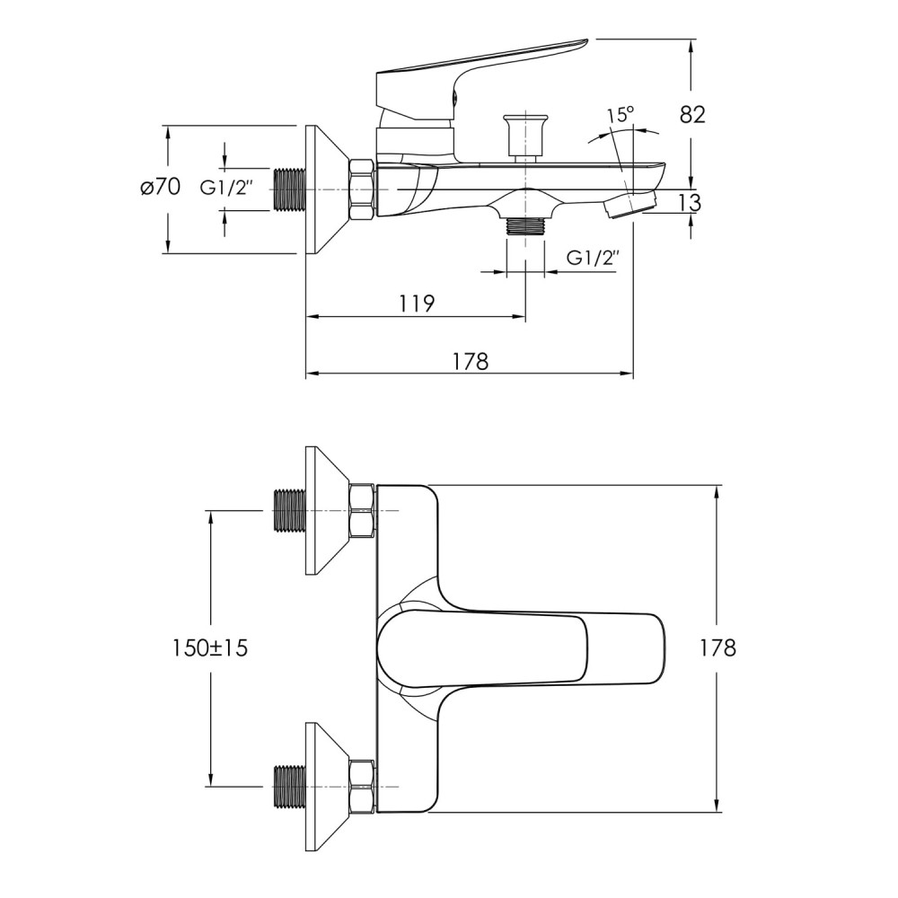 Набор смесителей IMPRESE KIT kit30095