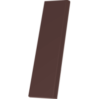 Paradyz NATURAL BROWN COKÓŁ CIĘTY 8,1X30 G1