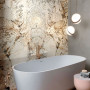 Ariana Nobile Bookmatch Blanc Du Blanc Slab B 120х270 Lux 6мм (PF60006642)