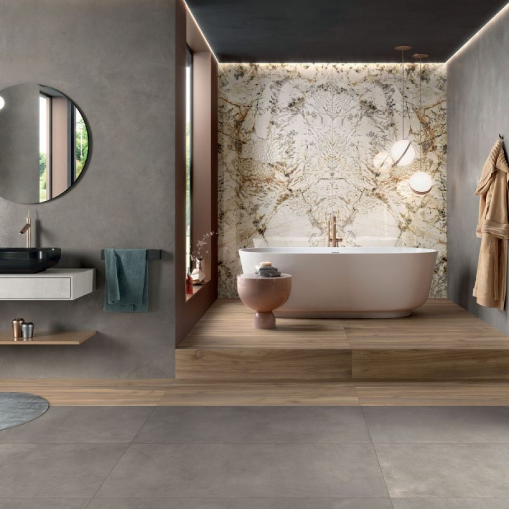 Ariana Nobile Bookmatch Blanc Du Blanc Slab B 120х270 Lux 6мм (PF60006642)
