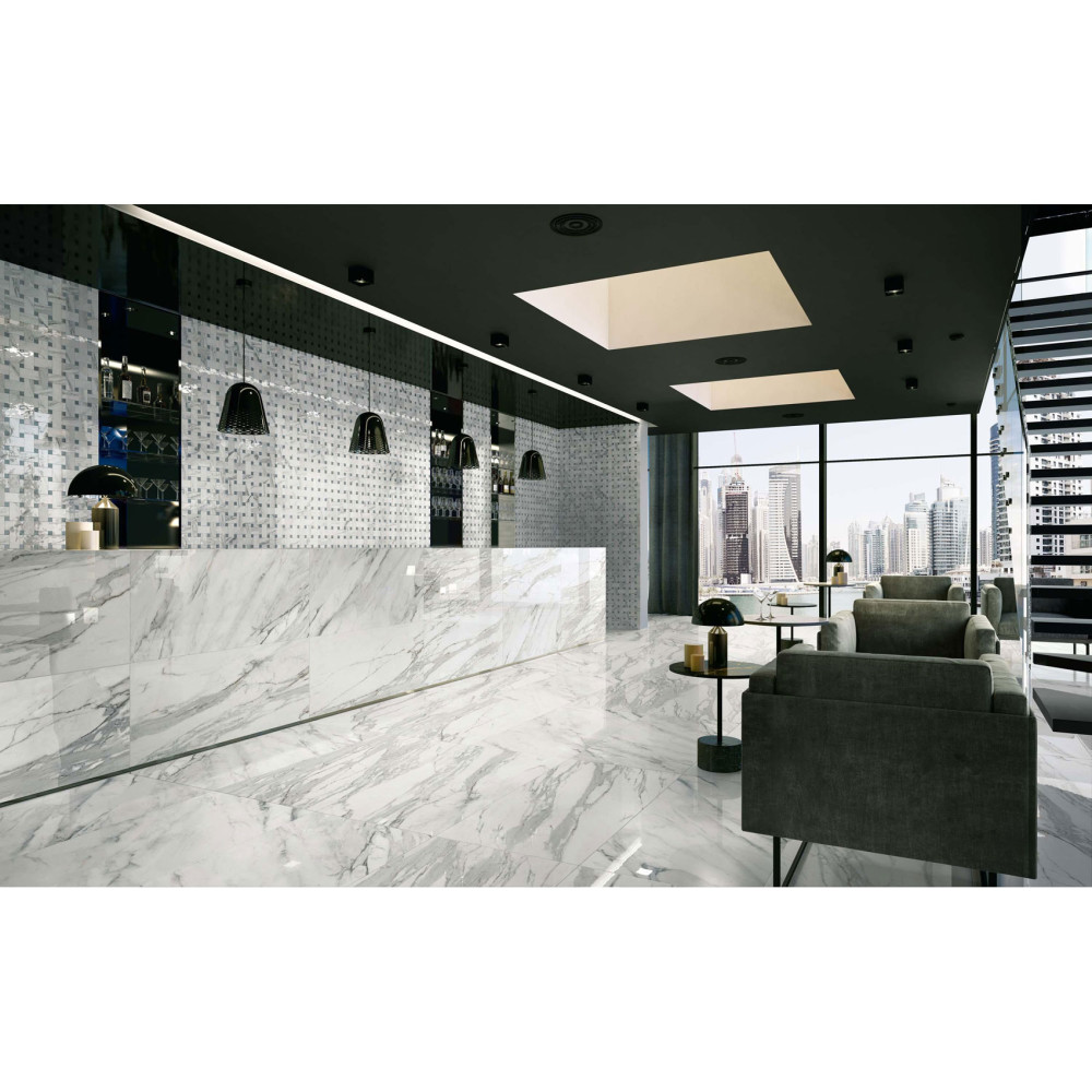 NOVABELL IMP-80RT CALACATTA BIANCO SILK RETT