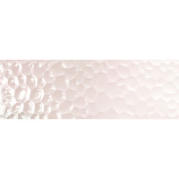Настенная плитка AZTECA UNIK R90 BUBLES WHITE GLOSSY DECOR B43 30х90