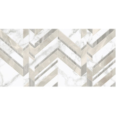 Настенная плитка Golden Tile MARMO BIANCO Chevron Белый 30×60