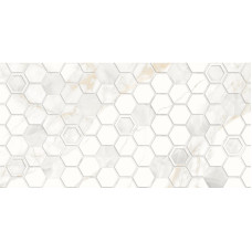 Настенная плитка Golden Tile SENTIMENTO Hexagon Белый 30×60