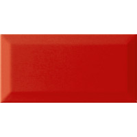 Настенная плитка Monopole BRILLO BISEL ROJO 10×20