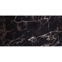 Керамогранит TEO CERAMICS ASHFORD чёрный 60×120 R Full Lappato