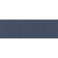 OPOCZNO LOVE YOU NAVY STRUCTURE SATIN 29х89