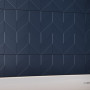 OPOCZNO LOVE YOU NAVY STRUCTURE SATIN 29х89