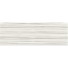 OPOCZNO Декор ECOSTA WHITE INSERTO STRIPES SILVER 25х75