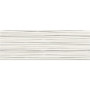 OPOCZNO Декор ECOSTA WHITE INSERTO STRIPES SILVER 25х75