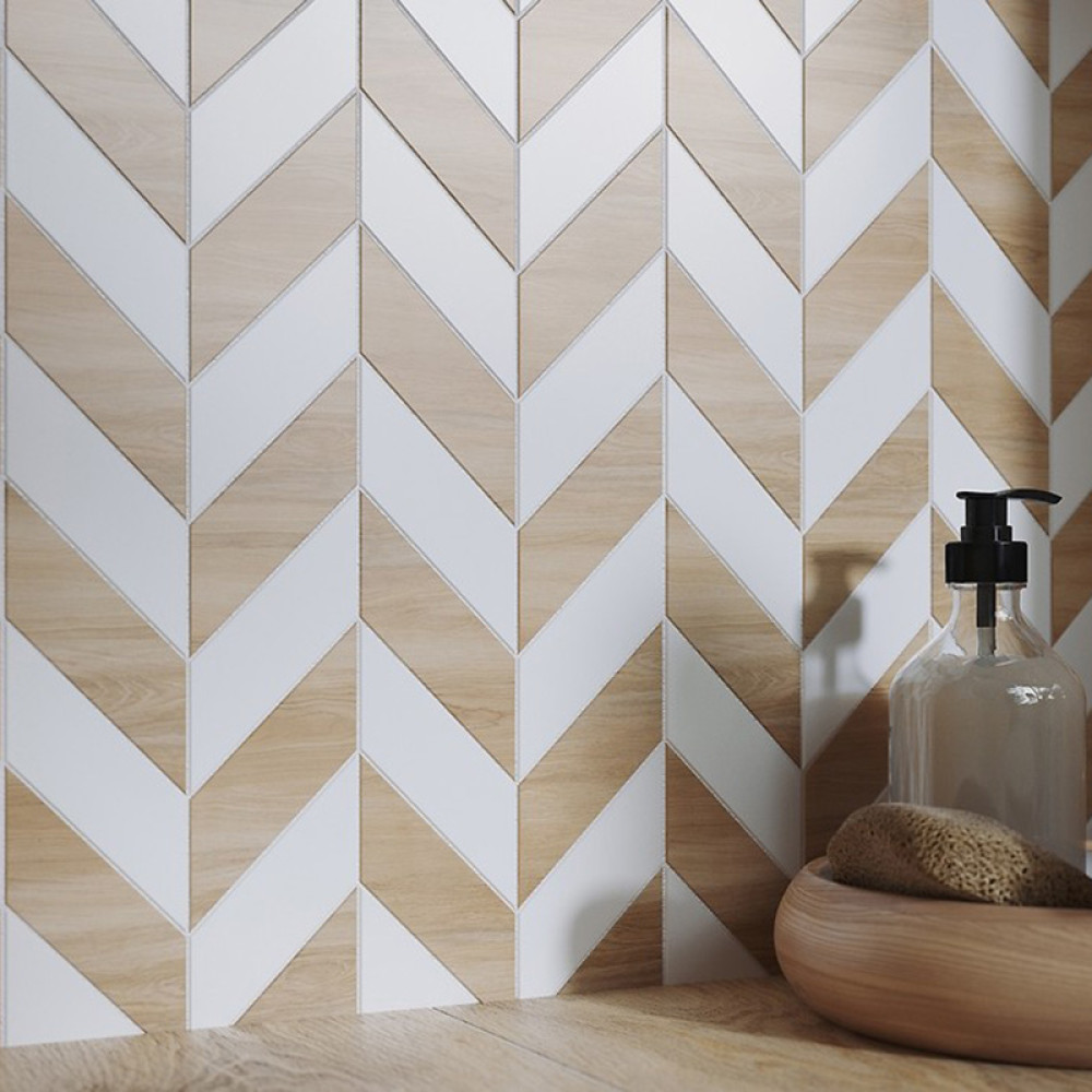 OPOCZNO Декор LOVE YOU WHITE FULL MOSAIC SATIN 29х29
