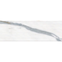 OPOCZNO BLUMARINE WHITE STRUCTURE SATIN 25х75