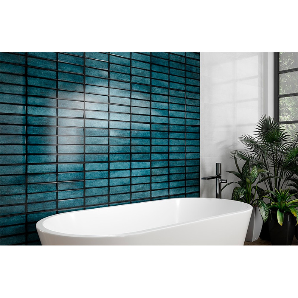 OPOCZNO FRANSUA DARK MINT STRUCTURE GLOSSY 29,7х60