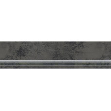 OPOCZNO Сходинки QUENOS GRAPHITE STEPTREAD 29,8х119,8