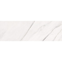 OPOCZNO CARRARA CHIC WHITE CHEVRON STRUCTURE GLOSSY 29х89