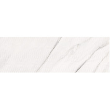 OPOCZNO CARRARA CHIC WHITE CHEVRON STRUCTURE GLOSSY 29х89