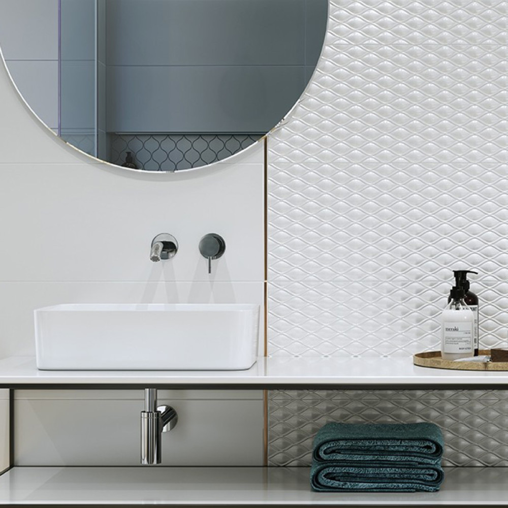 OPOCZNO OCEAN ROMANCE WHITE STRUCTURE PEARL 29х89