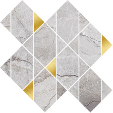 OPOCZNO Декор STONE HILLS GREY MOSAIC GLOSSY 29,7х29,7