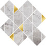 OPOCZNO Декор STONE HILLS GREY MOSAIC GLOSSY 29,7х29,7