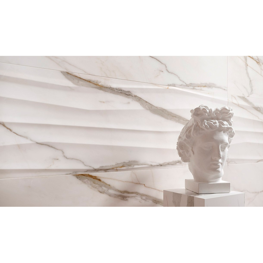 OPOCZNO COSIMA WHITE STRUCTURE SATIN 39,8х119,8