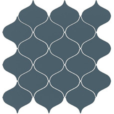 OPOCZNO Декор OCEAN ROMANCE TURQUOISE MOSAIC SATIN 28,1х29,3