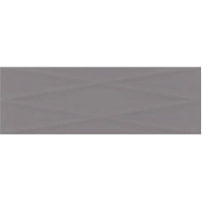 OPOCZNO DARK GREY LINES STRUCTURE GLOSSY 25х75