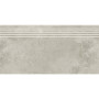 OPOCZNO Сходинки QUENOS LIGHT GREY STEPTREAD 29,8х59,8
