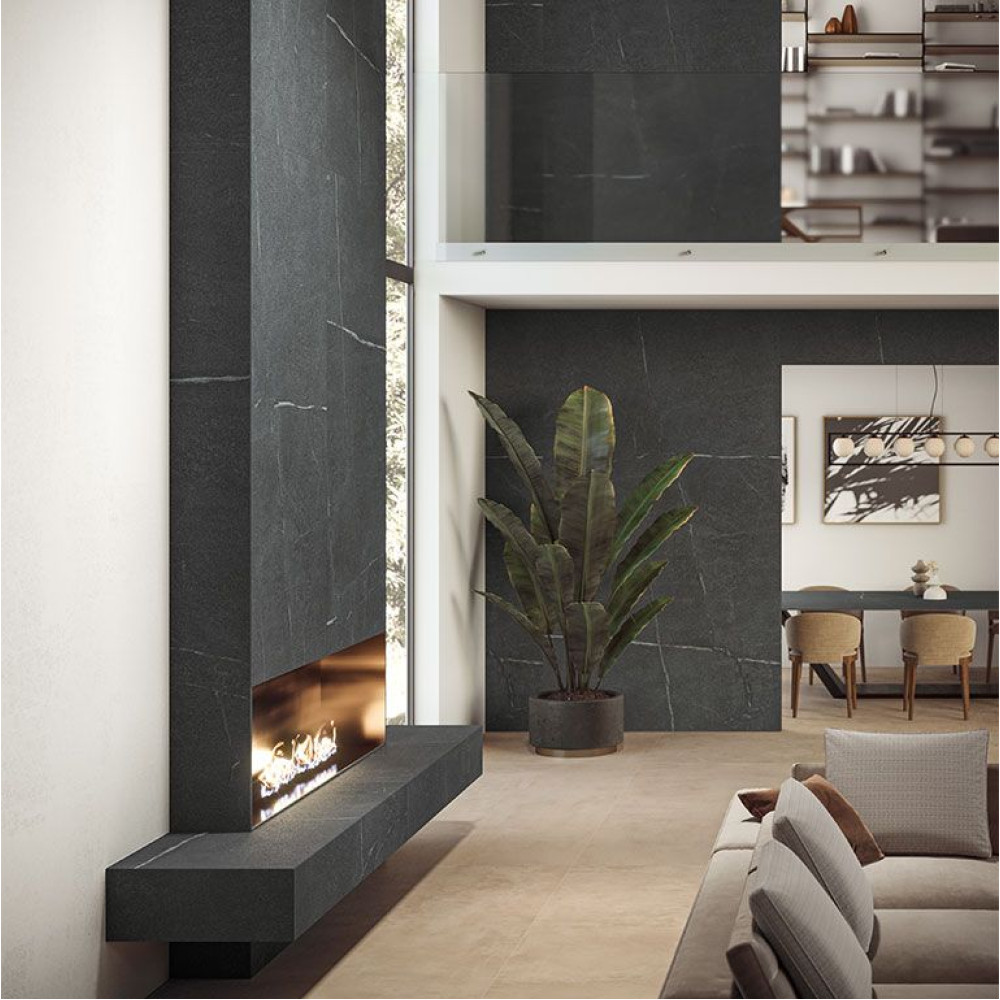Atlas Concorde Plan Soapstone Dark Hammered 162x324 - 20 mm 162x324 cm (A5I3)