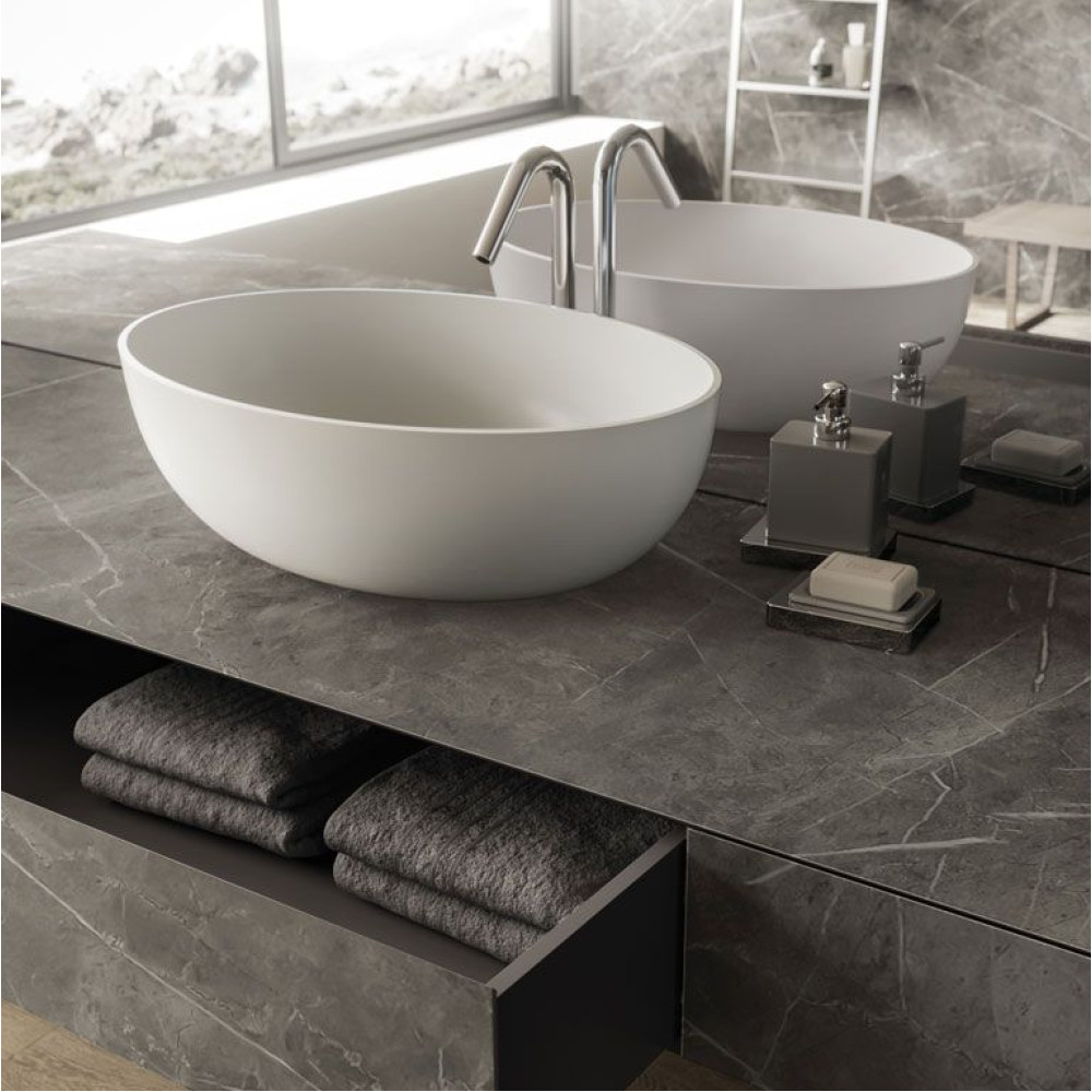 Atlas Concorde Plan Grey Stone Silk - 20mm 162x324 cm (AN2B)