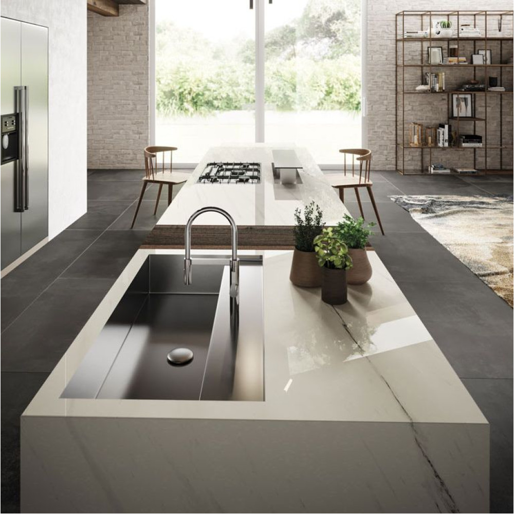 Atlas Concorde Plan Bianco Dolomite A Lap Lux - 12mm ST 162x324 cm (AAVG)