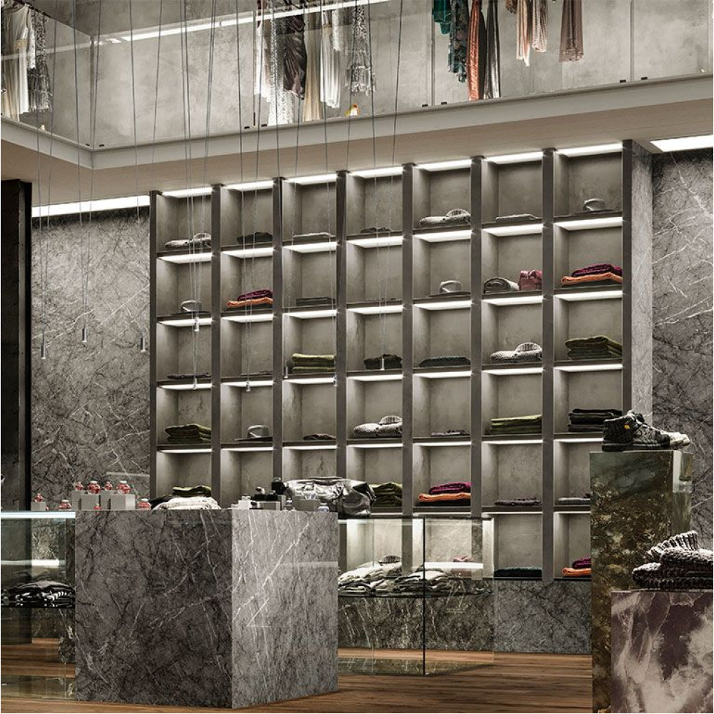 Atlas Concorde Plan Grigio Intenso Silk - 12mm ST 162x324 cm (A0Y9)