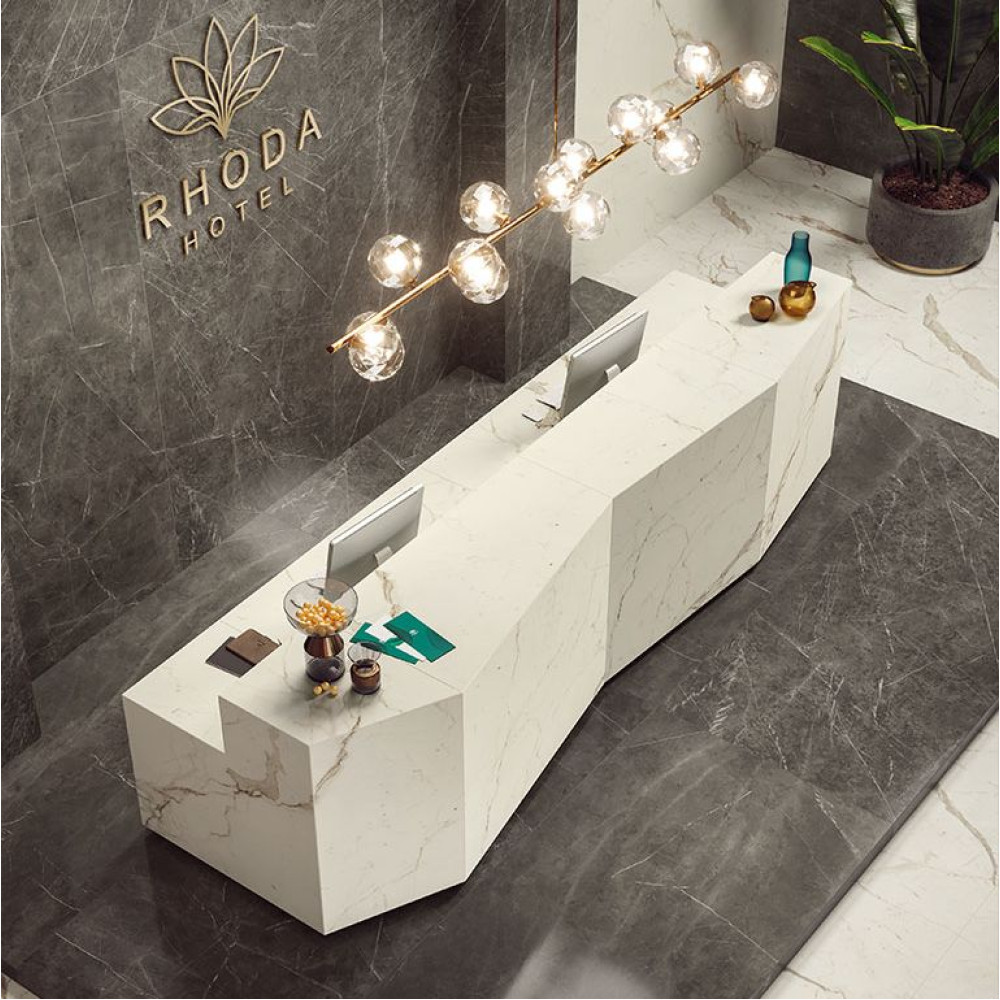 Atlas Concorde Plan Calacatta Prestigio Silk - 12 mm ST 162x324 cm (A4T0)
