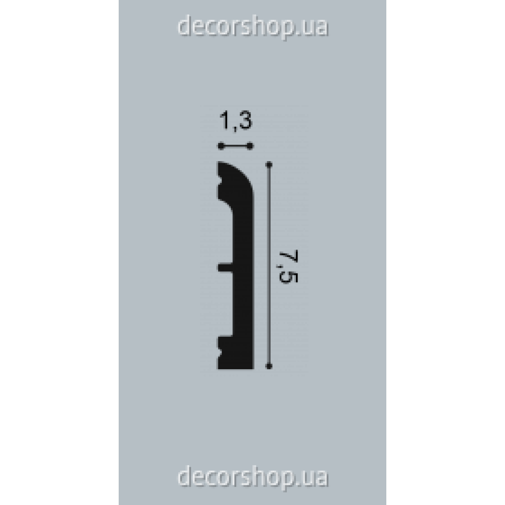 Плинтус Orac Décor SX183F