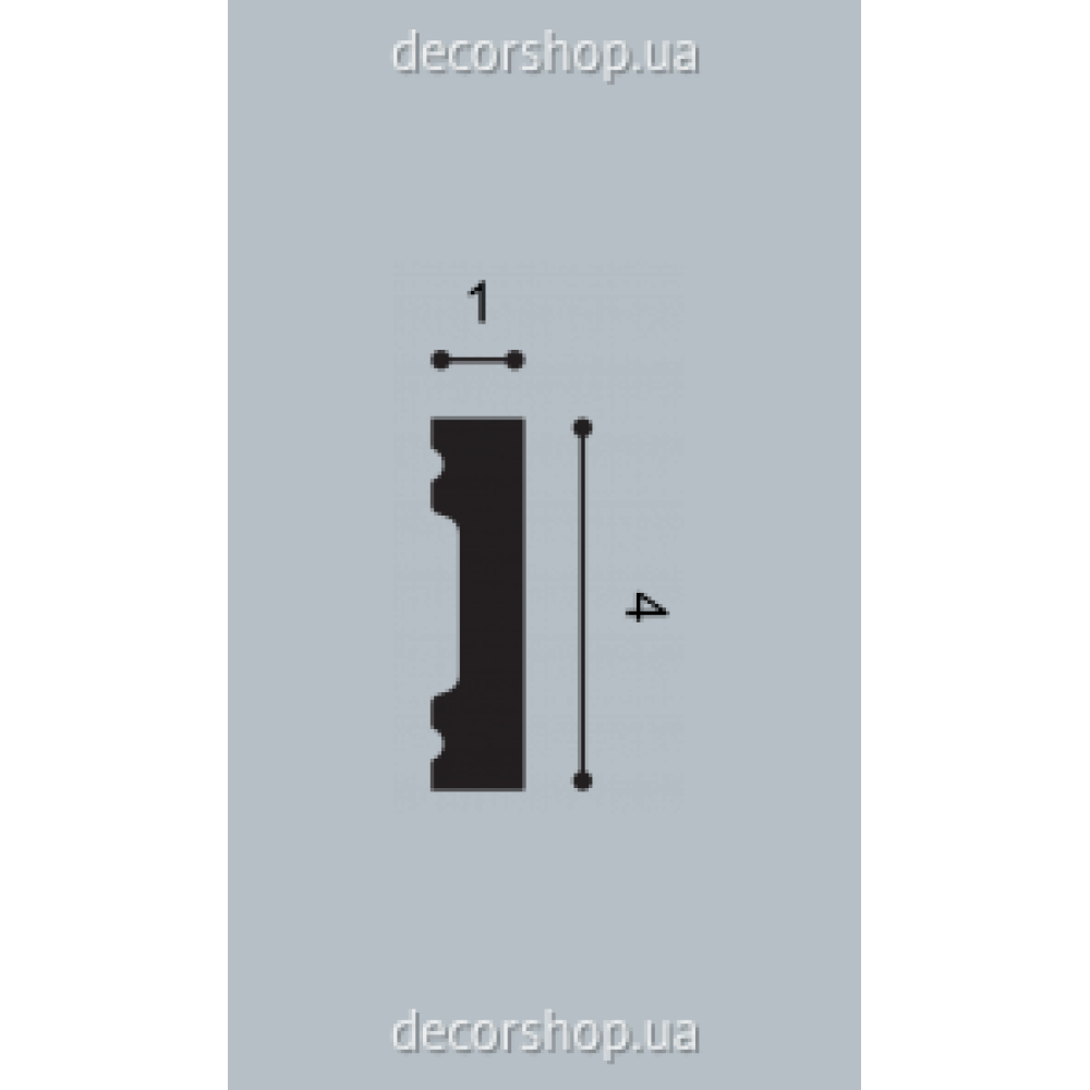 Плінтус Orac Décor SX162F