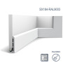 Плінтус Orac Décor SX184-RAL9003