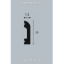 Плінтус Orac Décor SX182F